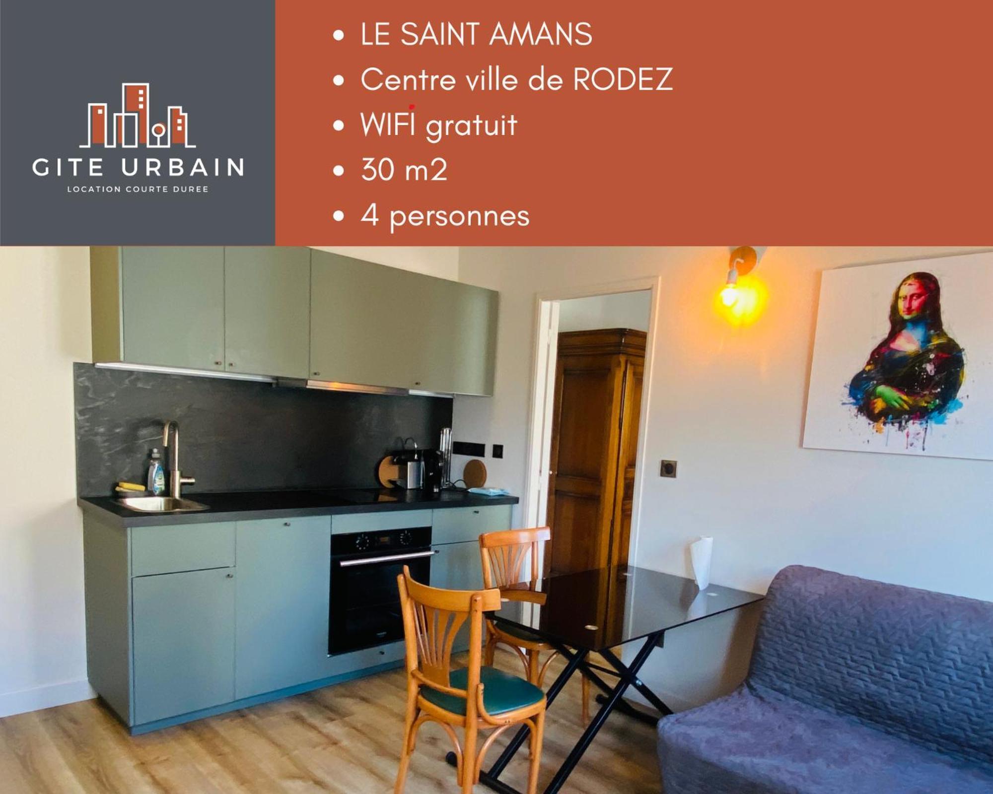 Apartamento Le Saint Amans Rodez Exterior foto